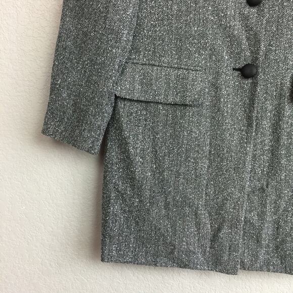 • SAG HARBOR • Vintage Tweed Blazer Sz 8 - Picture 3 of 8